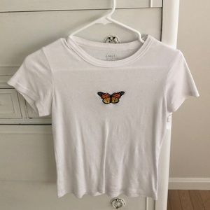 Butterfly tee